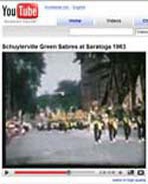 Watch the Green Sabres march in the 1963 Saratoga Springs parade